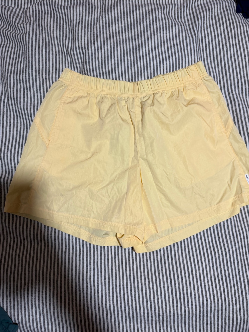 aerie Light Yellow Athletic Shorts
